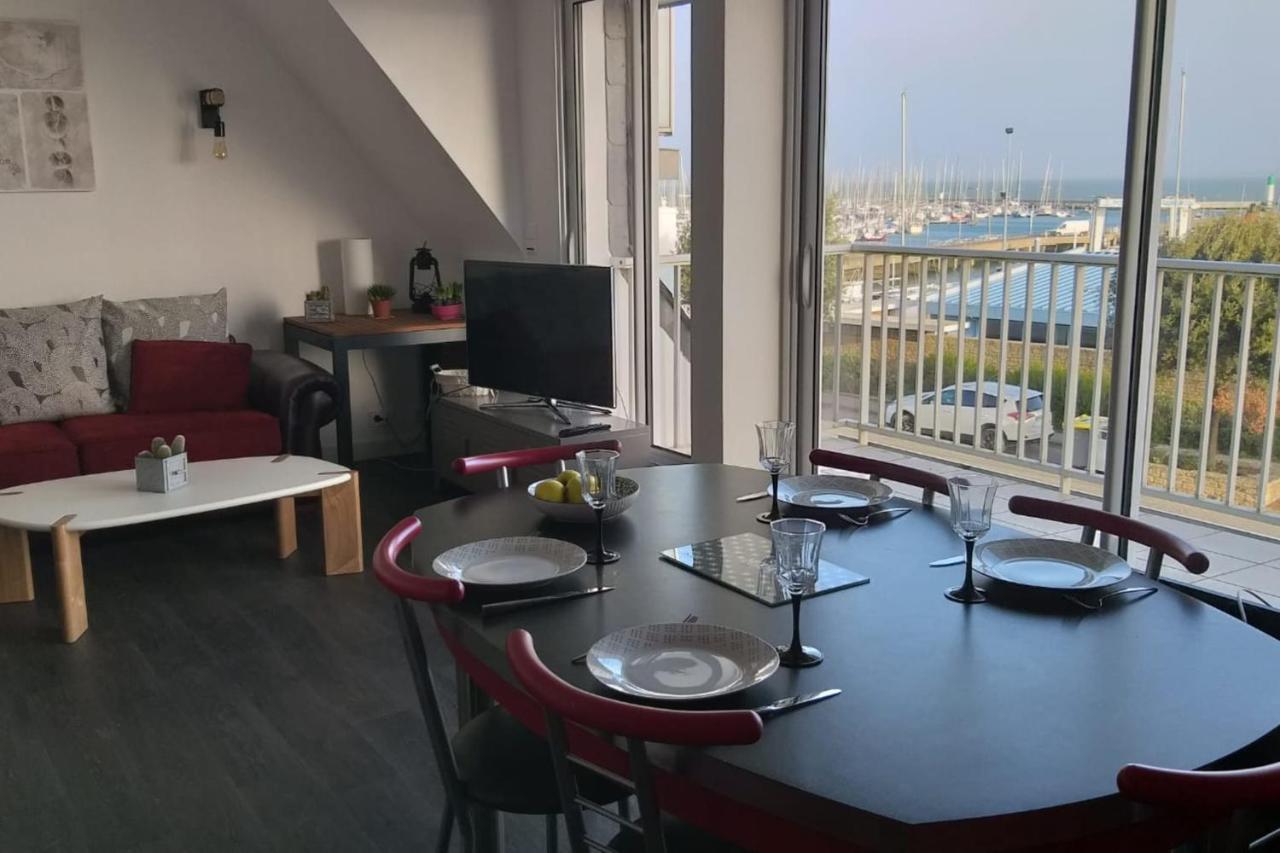 Quiberon Appartement Vue Mer - Acces Plage Eksteriør billede